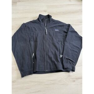 Patagonia Classic Synchilla Fleece Jacket  Full Zip Black Women's Size Small